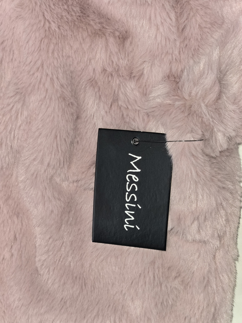 NWT! Messini Cozy Blush Pink Faux Fur Teddy Glam Barbiecore Plush Jacket Size M. - Picture 7 of 11